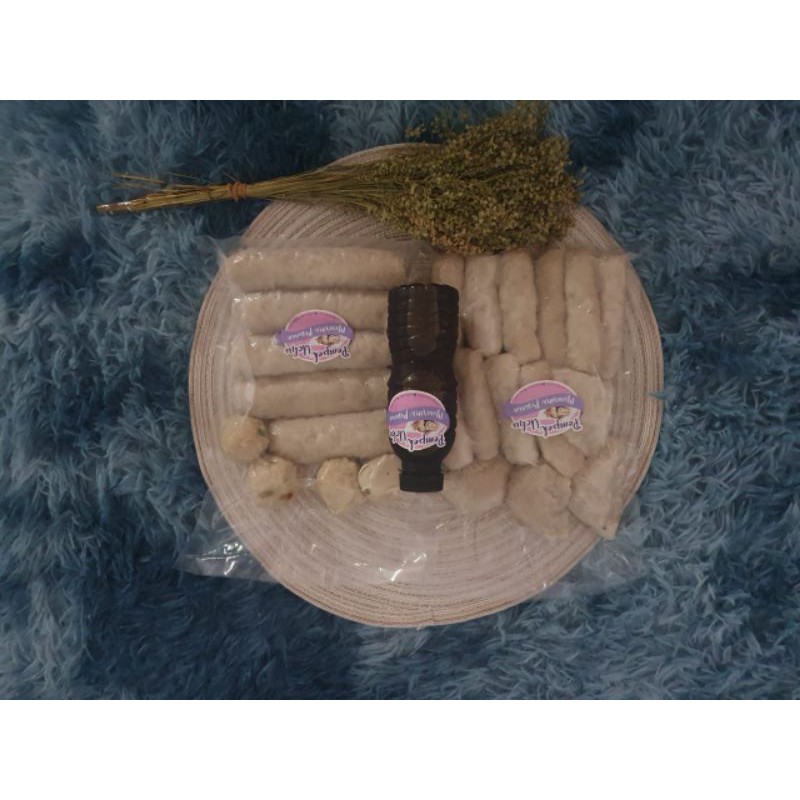 

Pempek Lenjer asli Ikan Tenggiri isi 10pcs