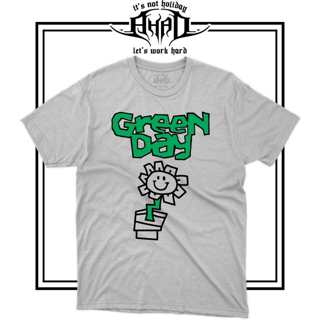 kaos band, kaos musik GREEN DAY - FLOWER POT