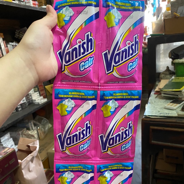 6 SACHET VANISH CAIR