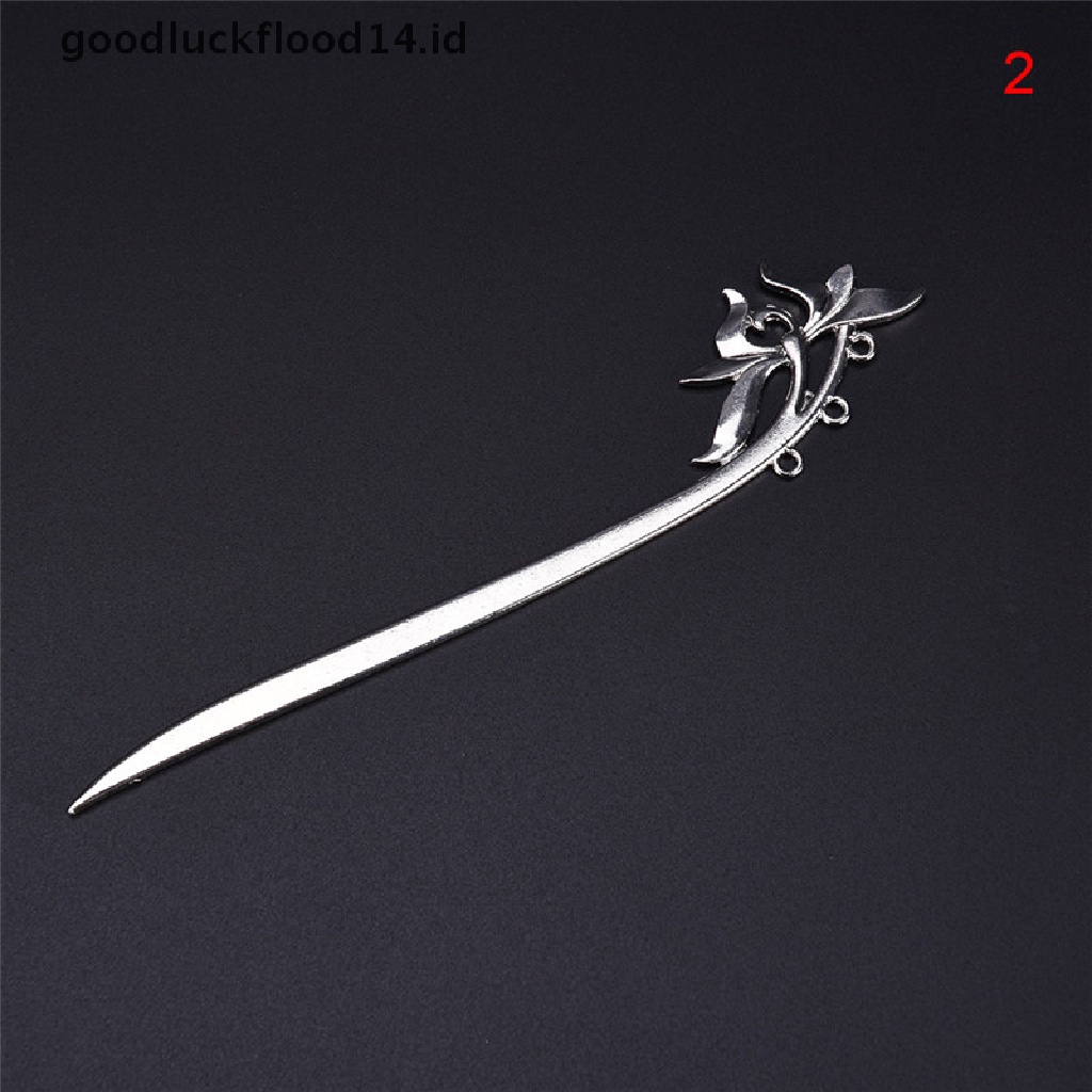 [OOID] Hair Sticks Pins Silver Alloy Geometric Headbands Lady Hair Clip Accessories New ID