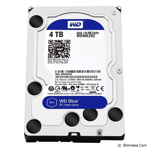 WD BLUE PC 3,5 - 4 TB