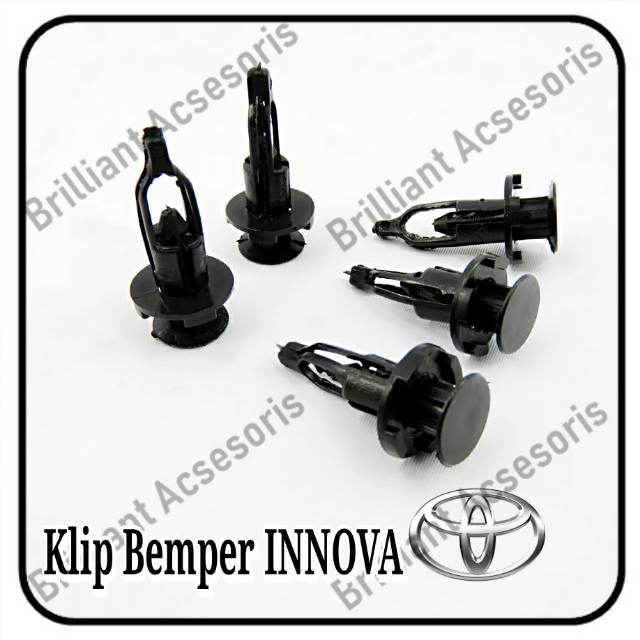 Klip Bemper Original - Harga pcs - Avanza / Innova / Honda Short Long