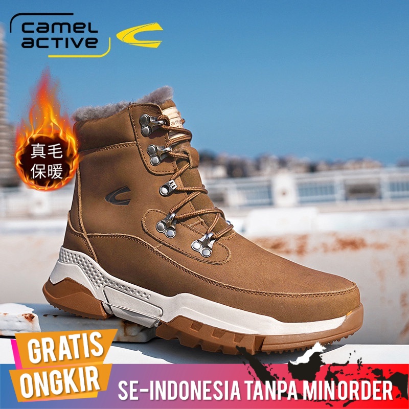 Sepatu Pria Import Boots Casual Camel Active Original Sepatu Bot Salju Sepatu Pria Outdoor Timur Lau