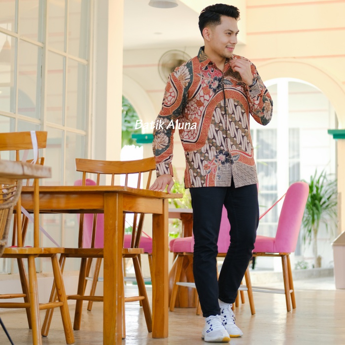 Baju Batik Pria Baju Batik Pria Lengan Panjang Modern Batik Solo Batik Cowok Lengan Panjang Batik Pria Modern Batik remium Pria Batik Cowok Batik Pria Lengan Panjang Premium batik Laki Laki Lengan Panjang Batik Songket Pria BATIK ALUNA