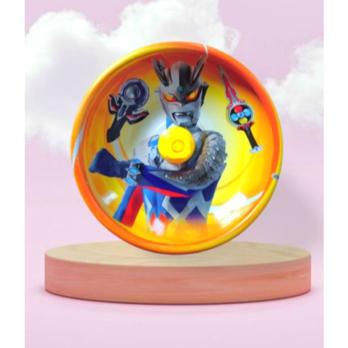 Yoyo Metal Ultraman Orb Zero Dan Lainnya (Asli Segel)