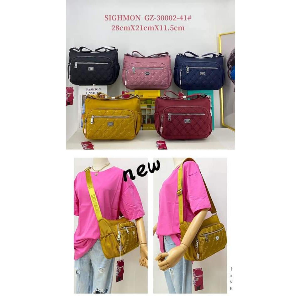 Sighmon selempang Kanvas GZ 30002-41 Terbaru. Tas Wanita Tas Slempang Wanita Tas Slempang kanvas Tas Selempang Sighmon. Tas sighmon ORI BEST SELLER.!!!!