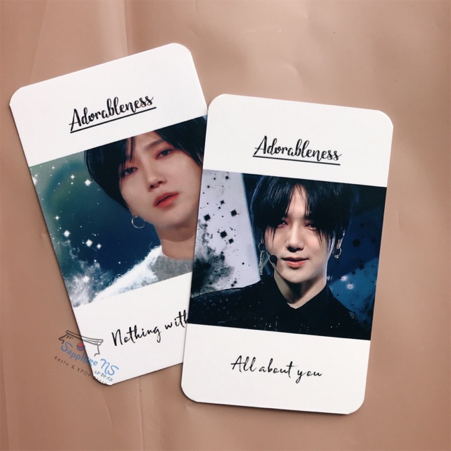 SuJu Yesung Photocard