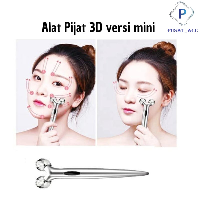 3D Massager / Alat pijat manual kulit &amp; Wajah - Roller Massager Pijat