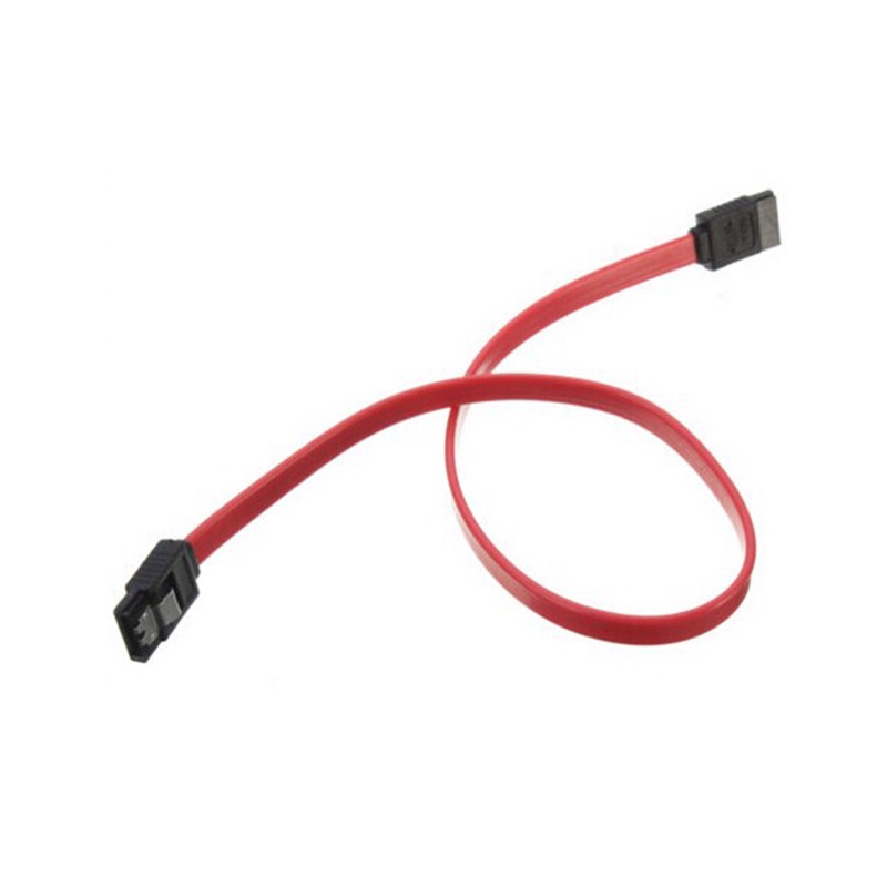 (LUCKID) Kabel Sinyal Hardisk HDD Serial ATA SATA 3 Panjang 40cm Warna Merah