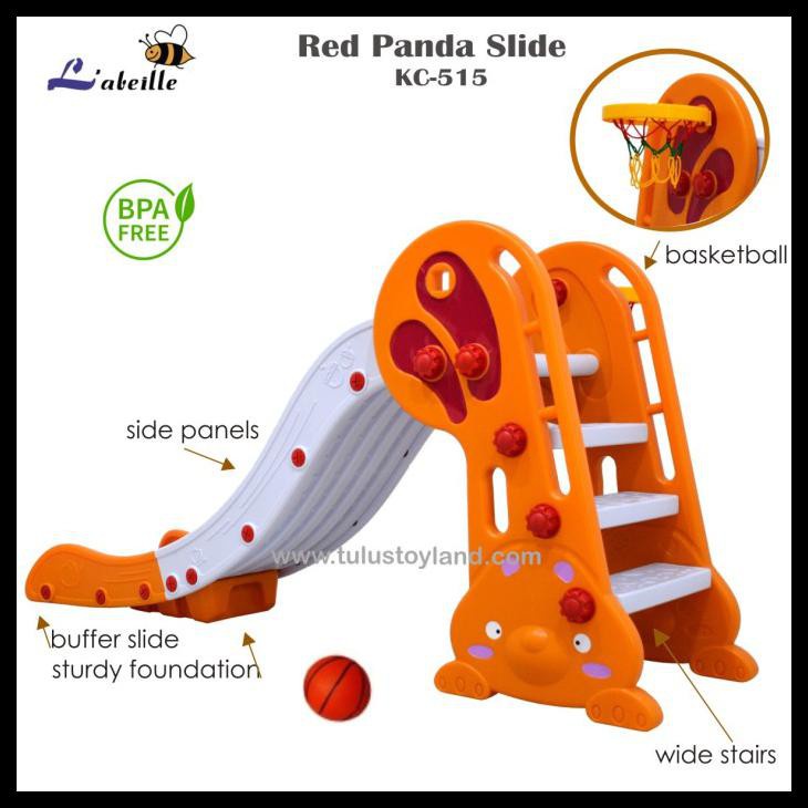 MAINAN PROSOTAN ANAK LABEILLE  KC-515 RED PANDA SLIDE