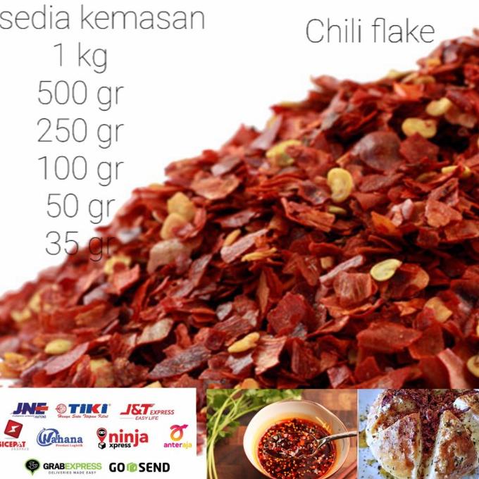 

Chili powder flake 250gram / cabe bubuk kasar