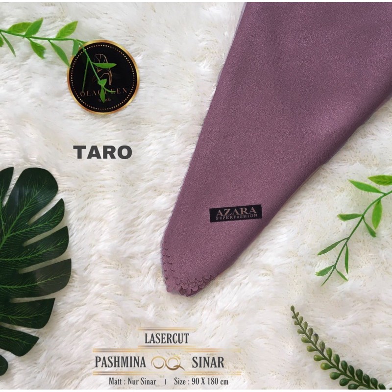 90x180cm Pashmina Glowing Nur Sinar Lasercut by Azara-TARO