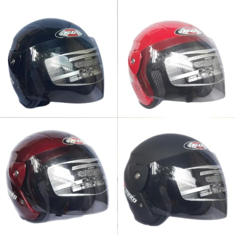 Helm Dewasa | Helm SNI Dewasa Pria Dan Wanita Model GM Evolution Polos