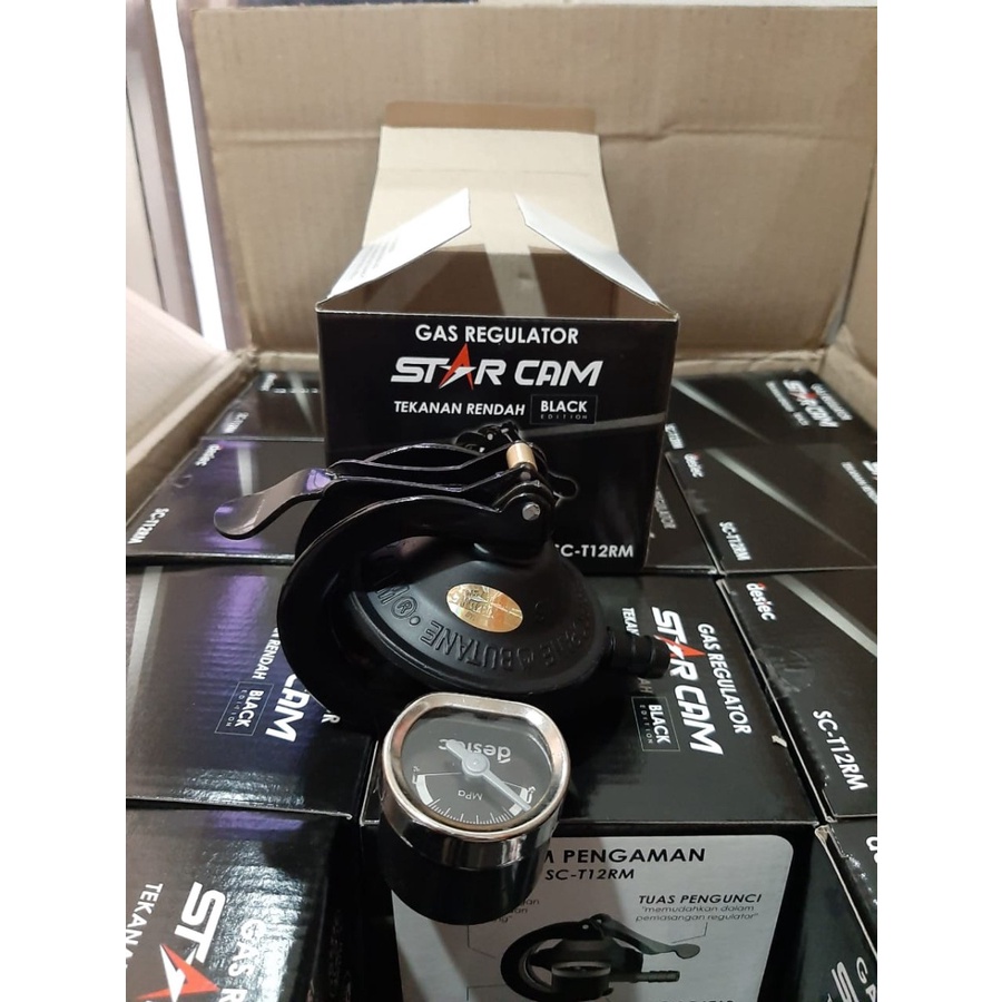 Jual Regulator Meter Starcam SC23M SC 23M Regulator Elpiji + meter merk star cam pengaman anti