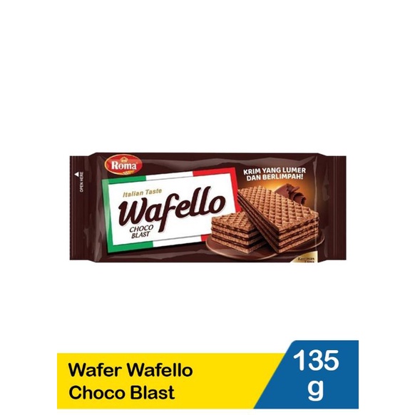 

Roma Wafer Wafello Italian Choco Blast 135G