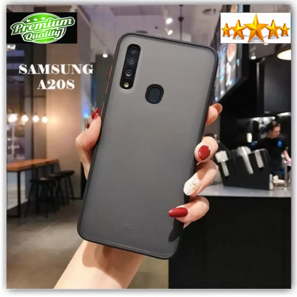 Bumper AERO CASE Samsung A20s A207F 6.5 Inchi Premium Hardcase My Choice List Warna Matte