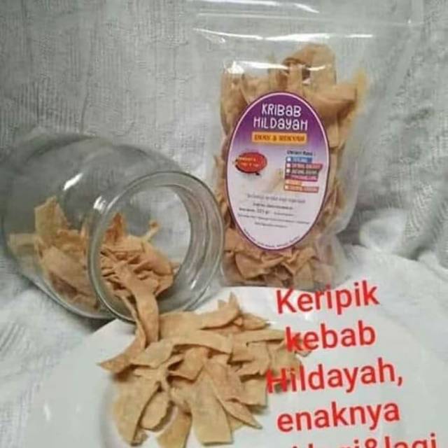 

Kripik Kulit Kebab Hildayah Kemasan 200gr