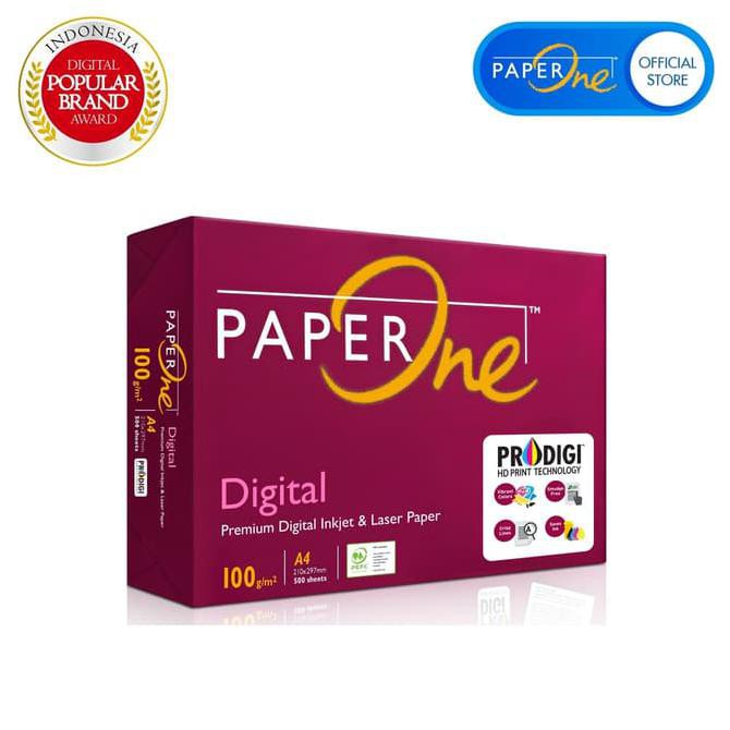 

PaperOne Kertas HVS Fotocopy 100g A4 - Ream