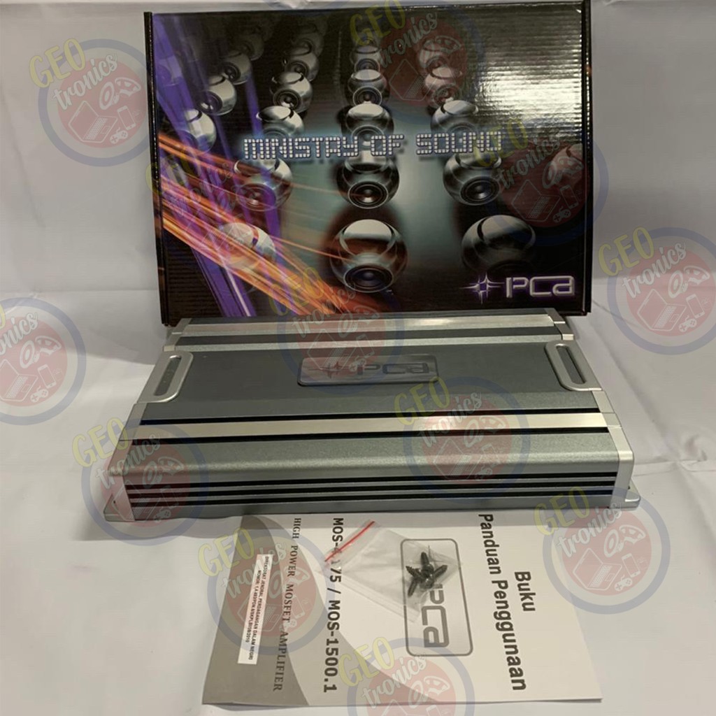 High Power Mosfet Amplifier 4 Channel Audio Mobil PCA MOS-4.175 Ministry of Sound PCA MOS 4 175 ORI