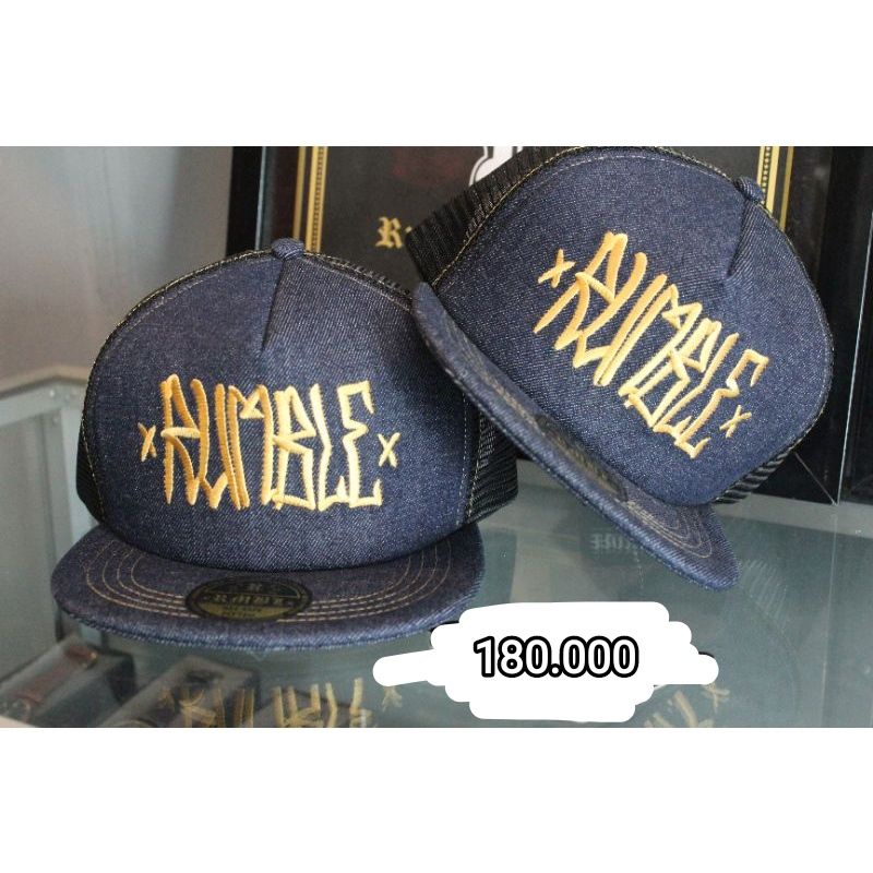 TOPI CAP SNAPBACK RUMBLE CAP GLD ORIGINAL