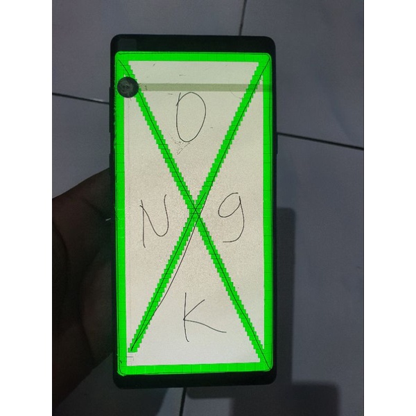 Lcd samsung note 9 minus