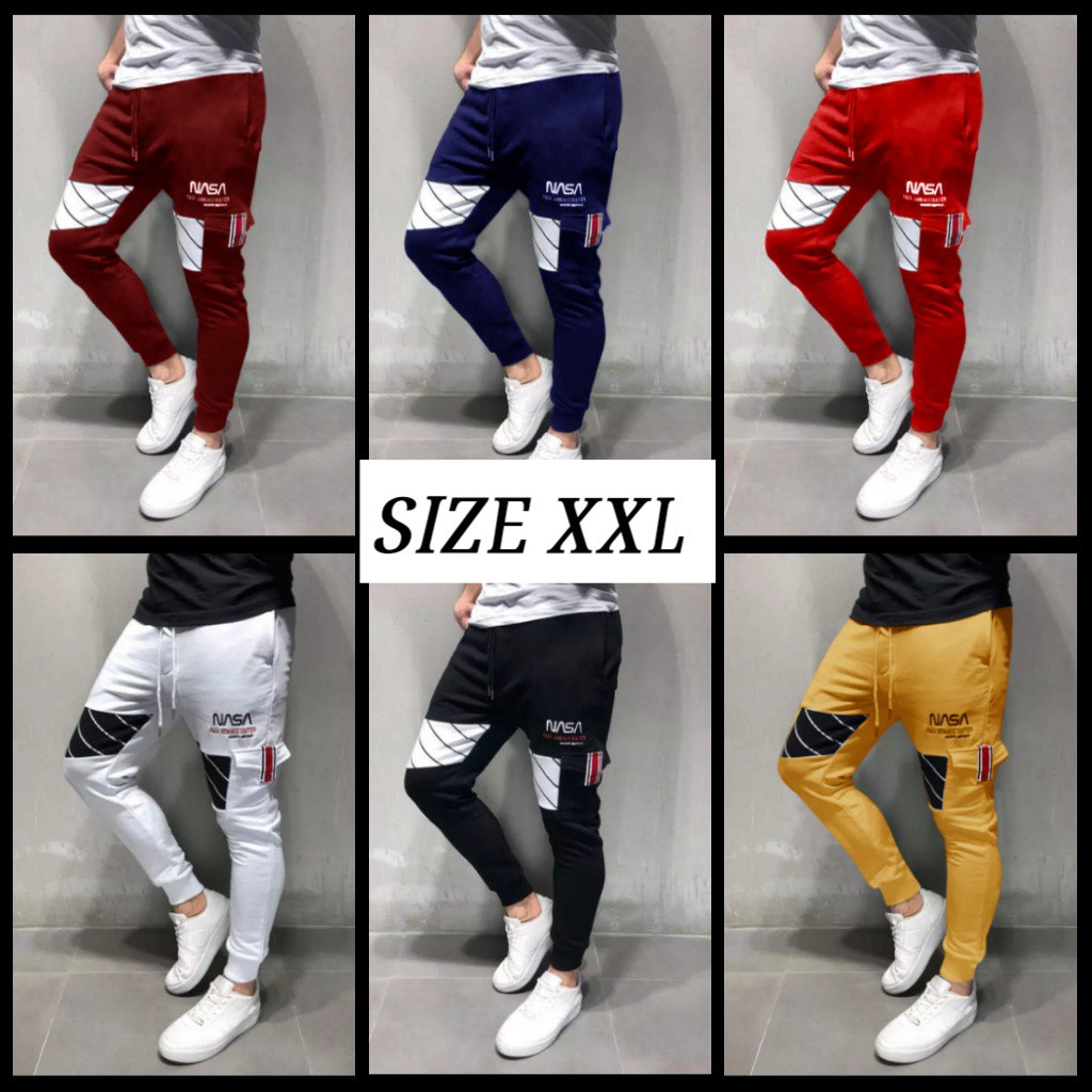 BISA COD/JHOSE/CELANA JOGGER NASA/TERBARU/UNISEX/TERMURAH