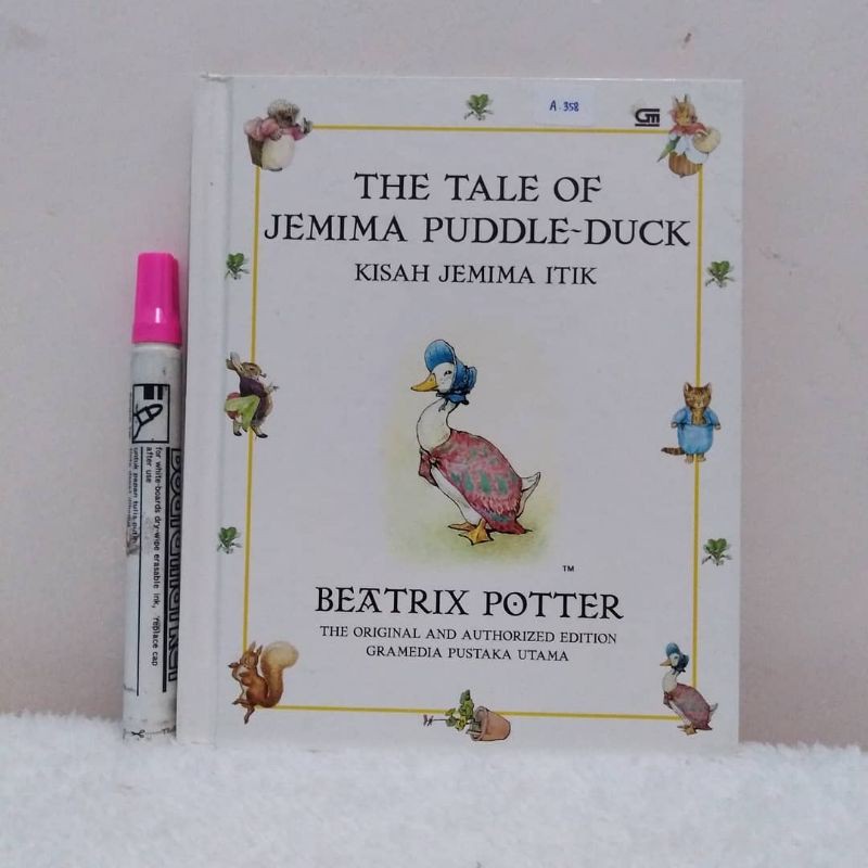 The Tale of Jemima Puddle–Duck (Kisah Jemima Itik) / Buku Cerita Anak Preloved