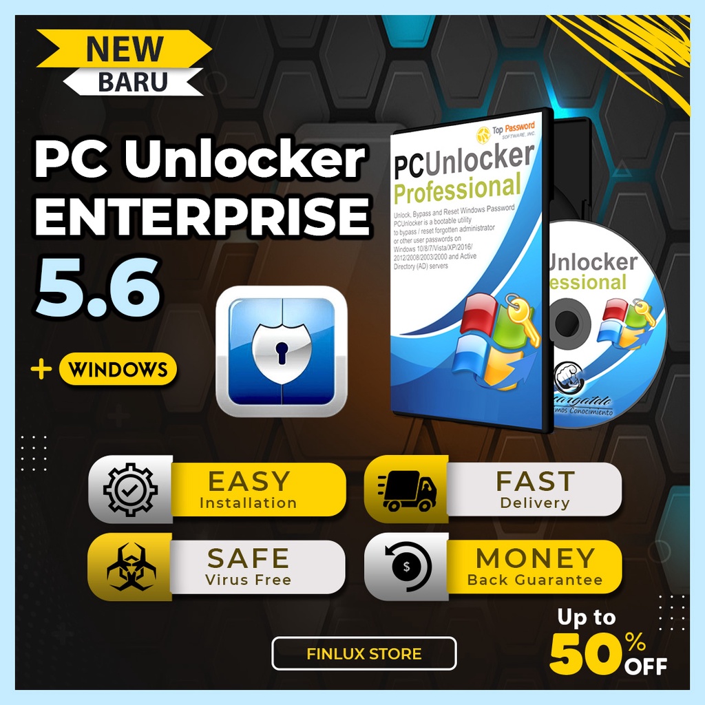 

PC Unlckr Entrps Edtn Fll ISO v5.6 2021 + UEFI Fr Wndws