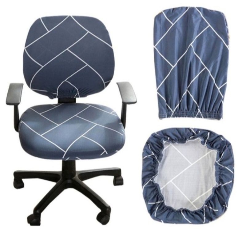 Sarung kursi putar OFFICE CHAIR-Cover kursi kantor elastis size: M+