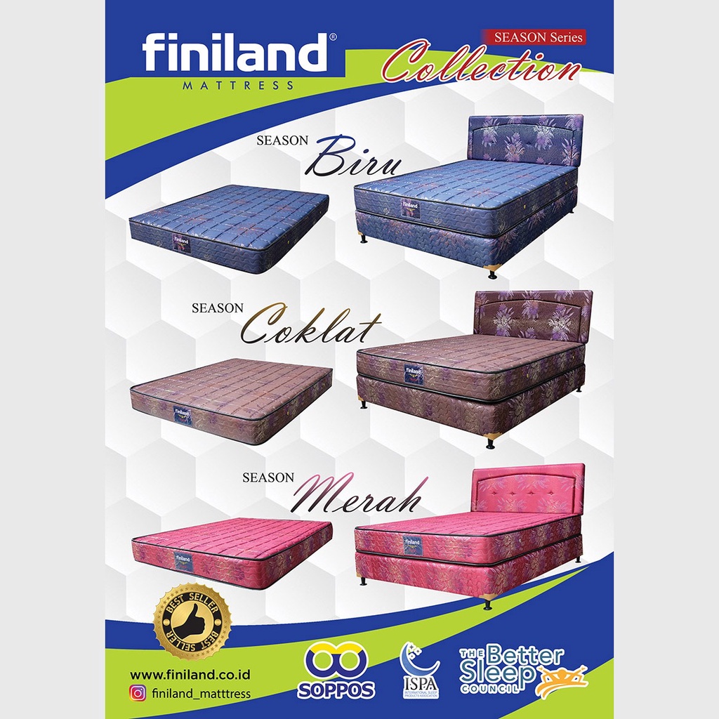 Kasur Finiland Spring Bed FULLSET