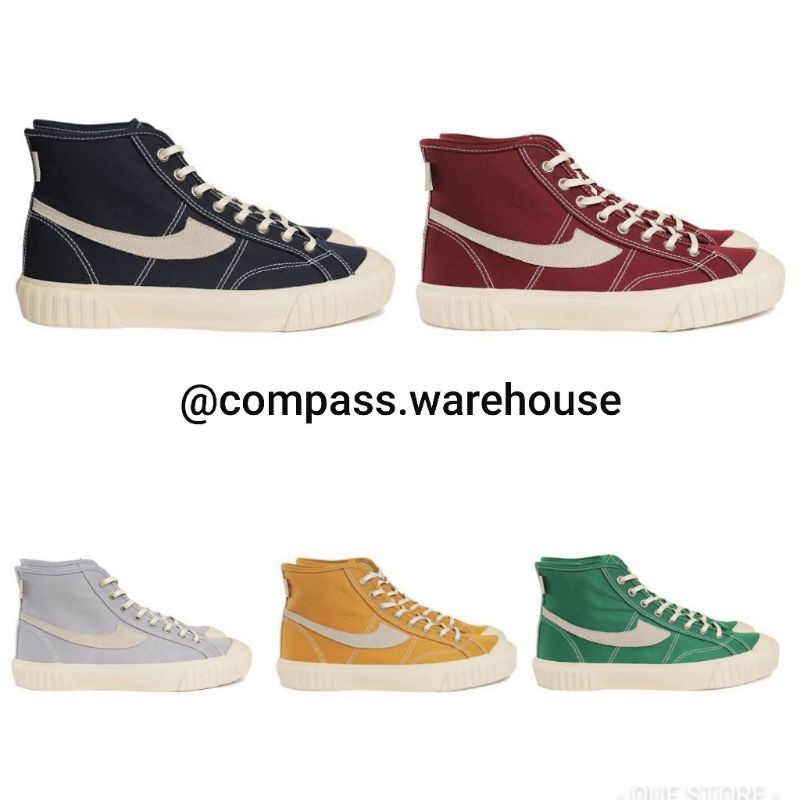 Sepatu Compass Vintage High