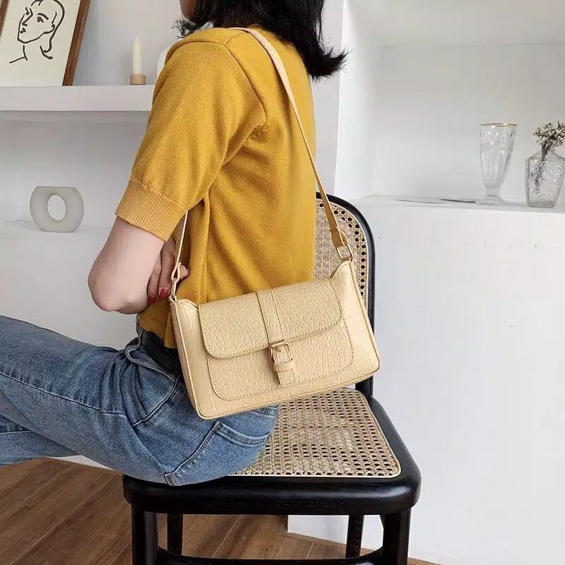 Tas Tote wanita croco GESFEERR | Tote Bag Wanita