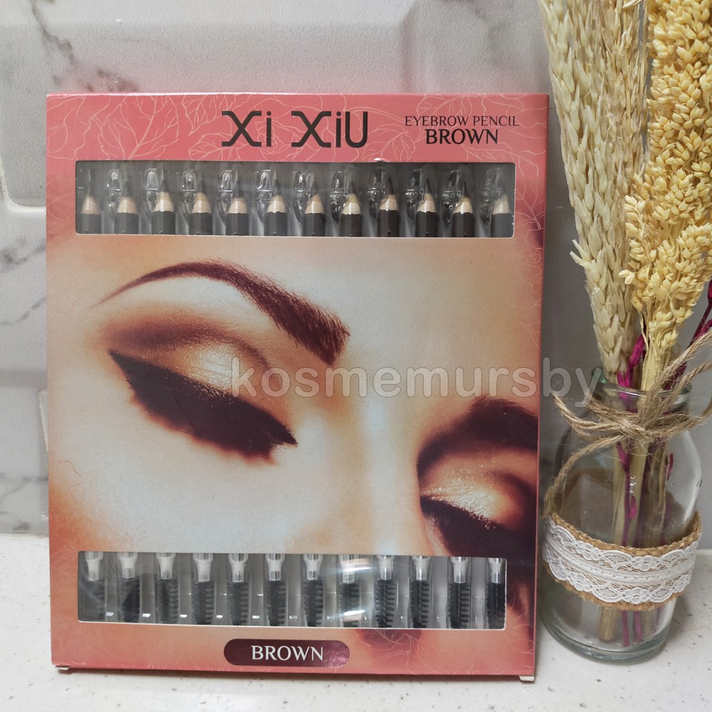 EYEBROW XI XIU BROWN - BLACK BPOM Original