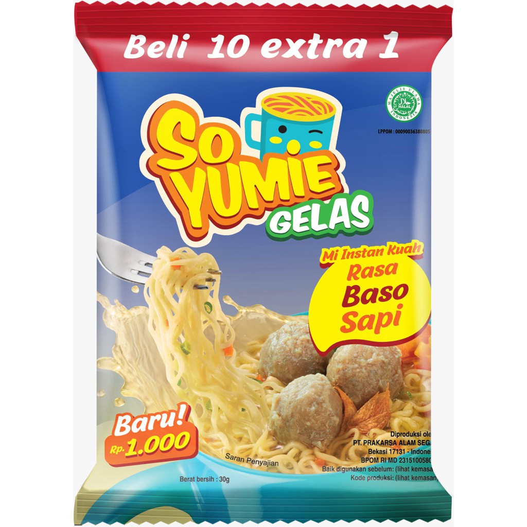 Jual So Yumie Gelas All Varian Per 10 Pcs Shopee Indonesia