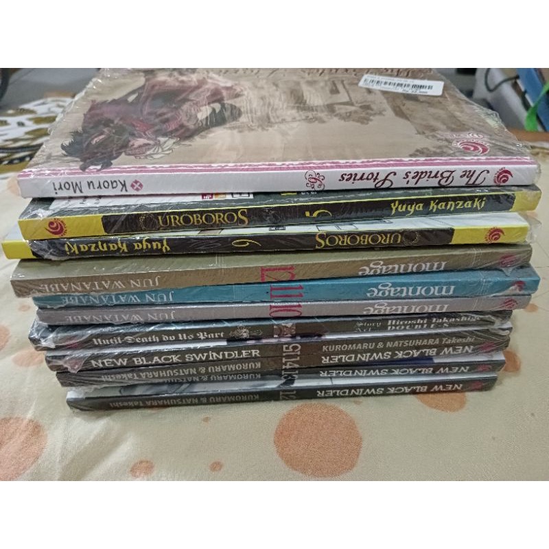 Komik Cabutan Segel The Bride's Stories Uroboros Montage UDDUS New Black Swindler