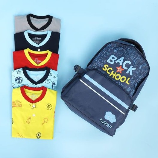 Afsheenastore Set Back To School Cloudbee / Ready Size 6 8 Th