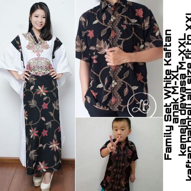 Get Inspired For Baju Couple Batik Keluarga 1 Anak Cowok | White Imagery