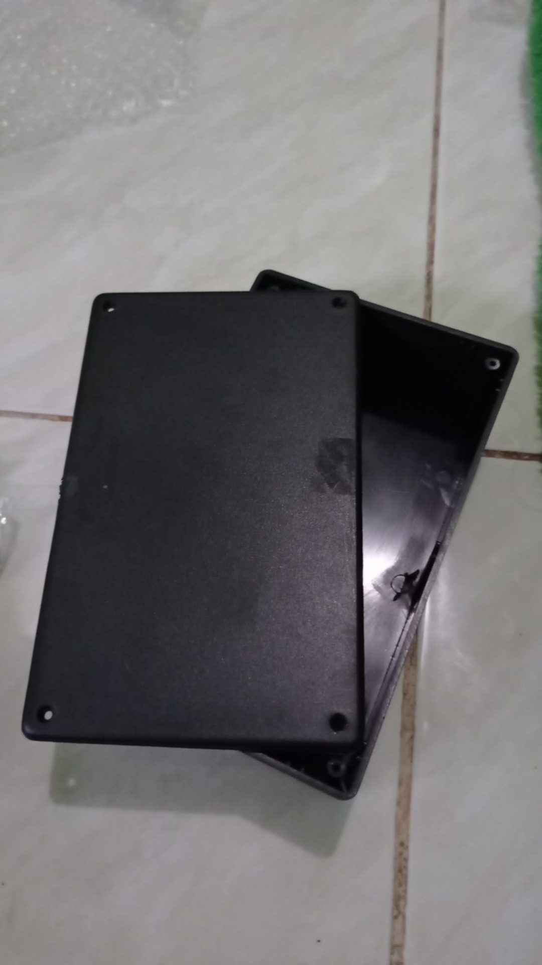 Box Hitam Plastik Type C 180x115x60 Mm 18x11,5x6 Cm Box Casing Driver