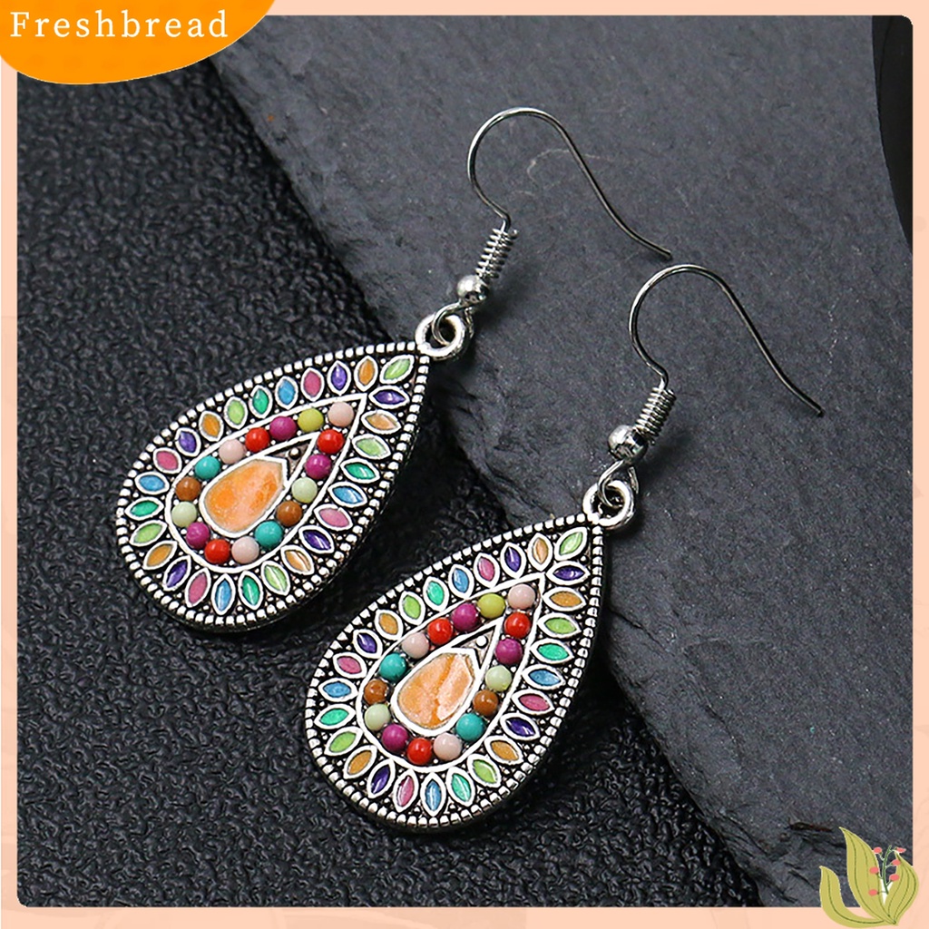 Terlaris Earring Retro Bohemian Vintage Ear Ring Dangle Eardrop for Dressing Room