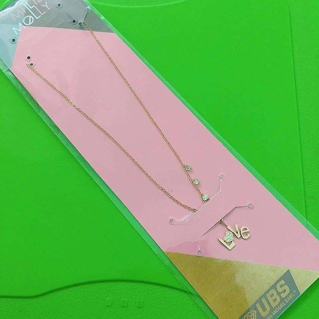 Kalung love 3 mata Millie Molly kadar 375 UBS