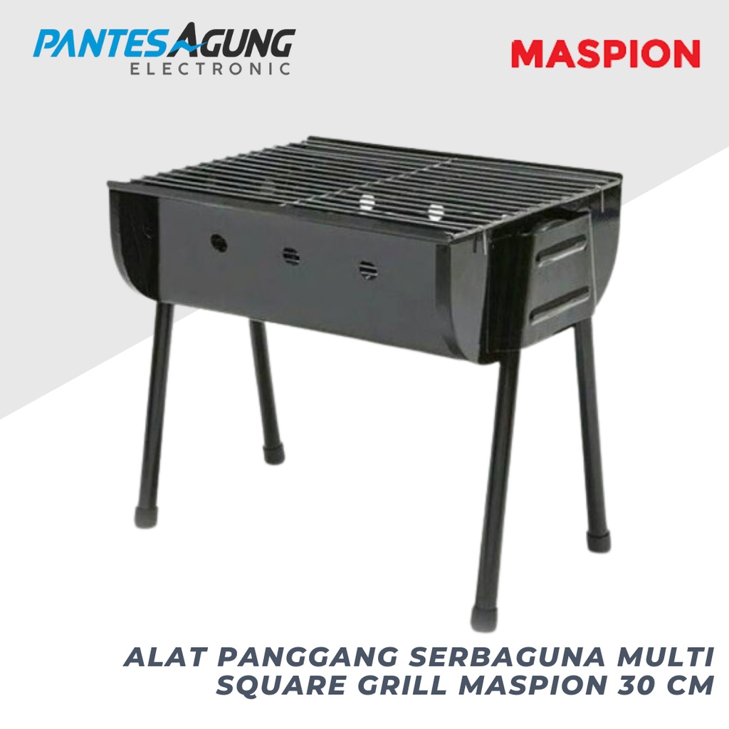 ALAT PANGGANG SERBAGUNA MULTI SQUARE GRILL MASPION 30 CM