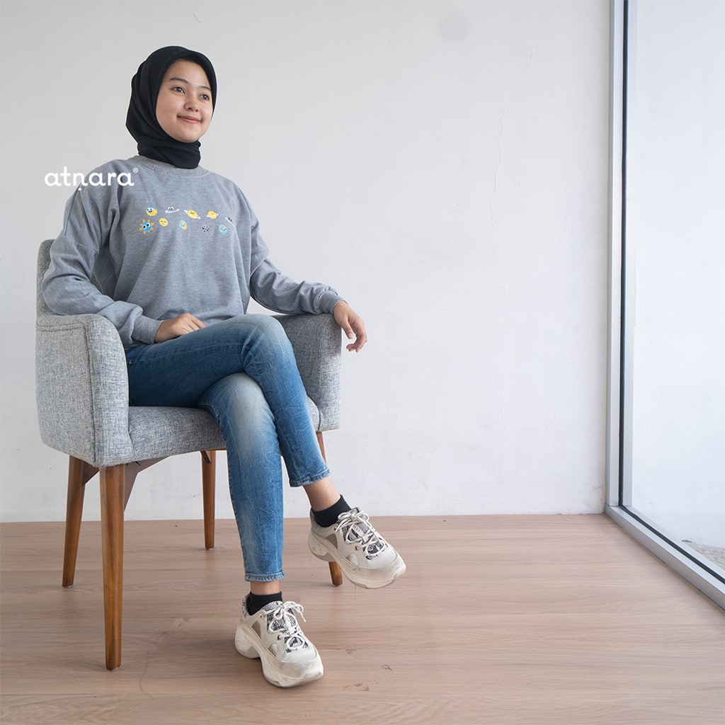 Nara Grosir - Planet Sweater l Sweater Terbaru l Pria dan Wanita