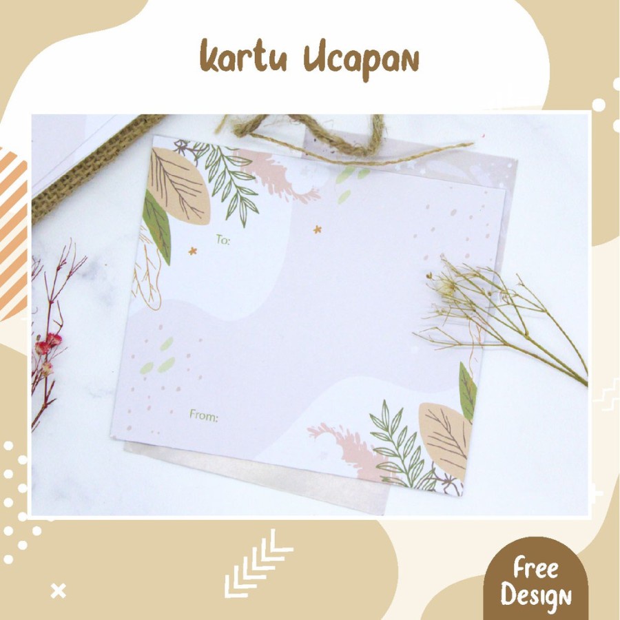 Kartu Kosongan - Kartu Ucapan Kosongan - Blank Card - Greeting Card