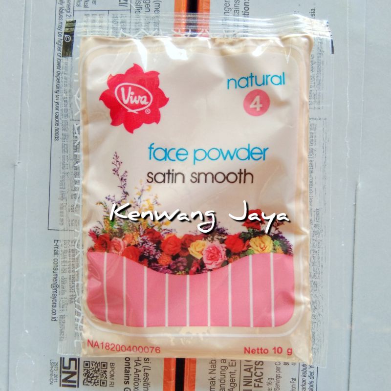 VIVA NO 4,  Bedak tabur Sachet 10 g