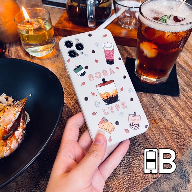 BOBA LYFE Liquid Silicone Case iPhone 7 7+ 8 8+ X XR XS 11 PRO MAX