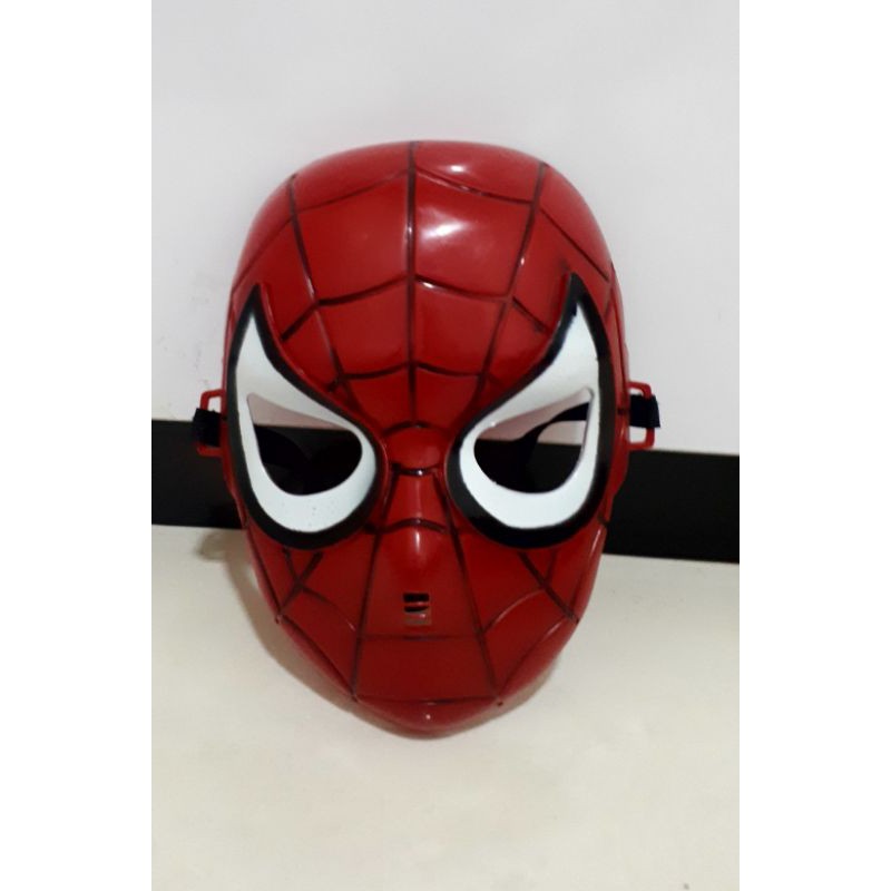 topeng plastik spiderman