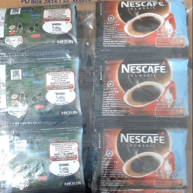 

Nescafe Classic 30x2gr