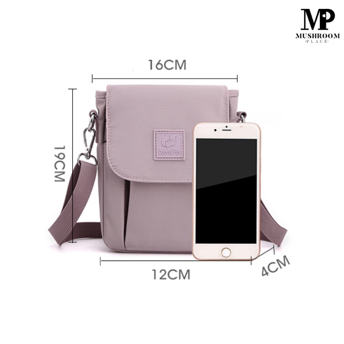 Tas Slempang Cewek Korea Warna Pastel - Sling Bag Mini Wanita - Slingbag Kecil Tipis