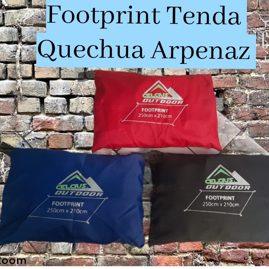 Footprint Tenda Quechua Arpenaz 4 size 250x210cm Full Seal