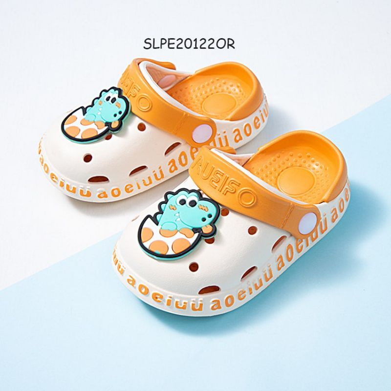 Sandal Anak Crocs, sepatu sandal anak anak karet import motif animal